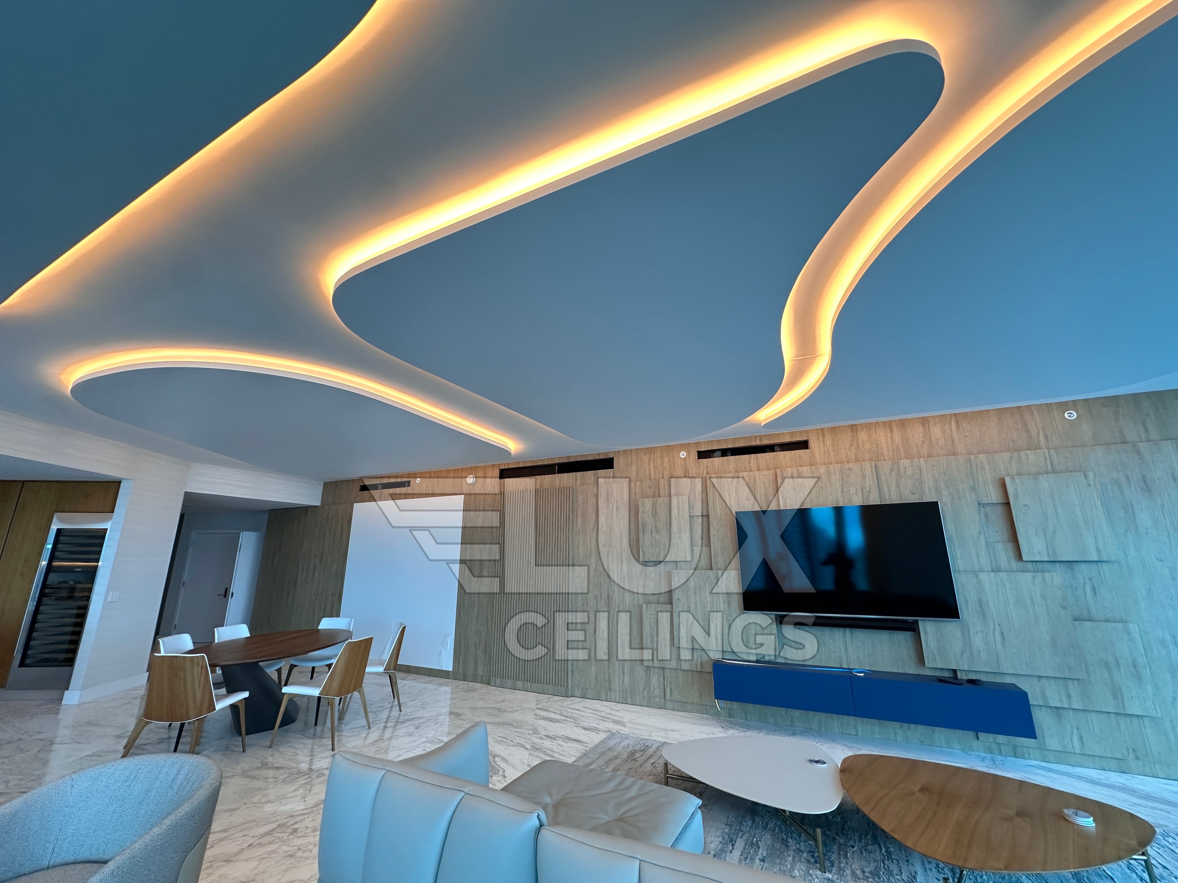 FLOATING & TRAY CEILINGS – LUX CEILINGS